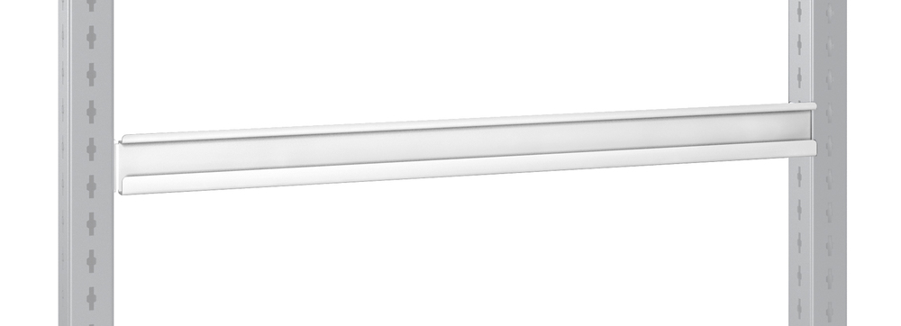 Rail Avero pour système largeur 1350mm – 1298x77x65mm – RAL 7035 – 41011016.16 1
