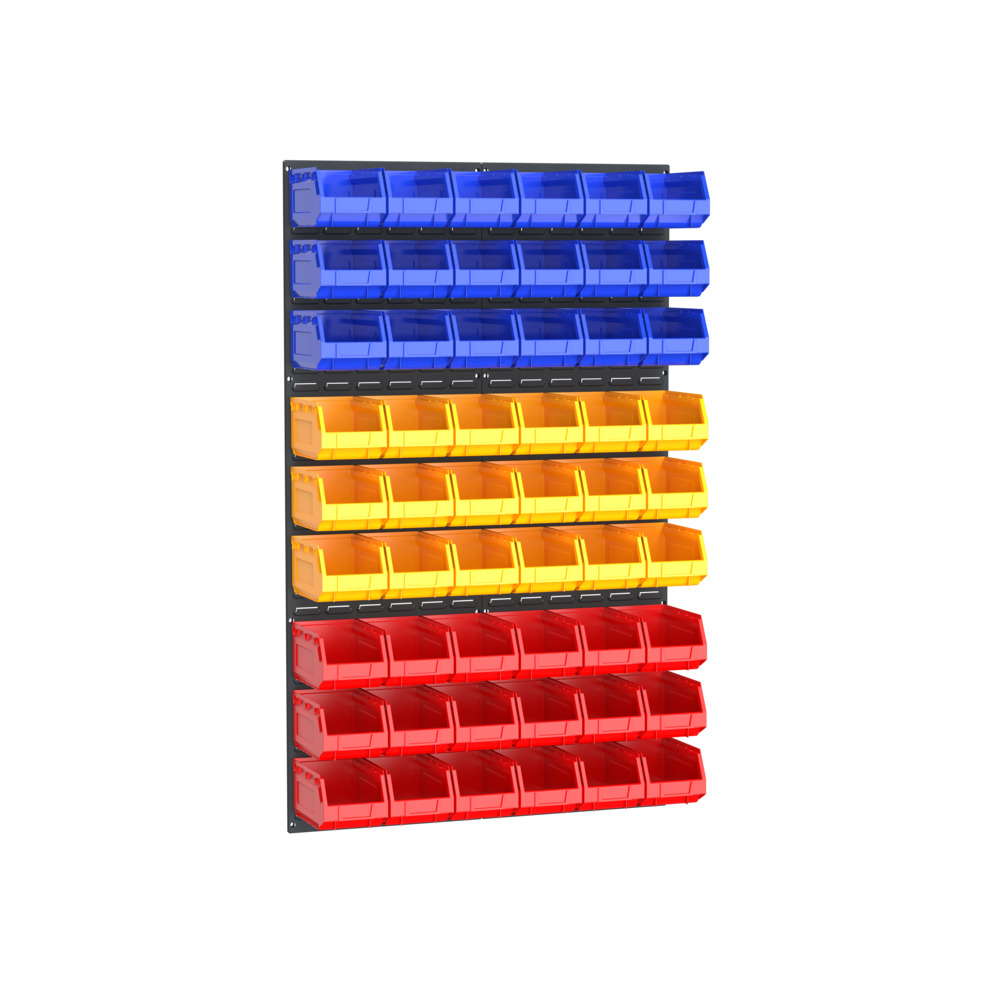 Kit Panneaux à Bacs – 54 bacs – Panneaux acier RAL 7016 – 914×1486 mm – 14030016.19 - Image 1