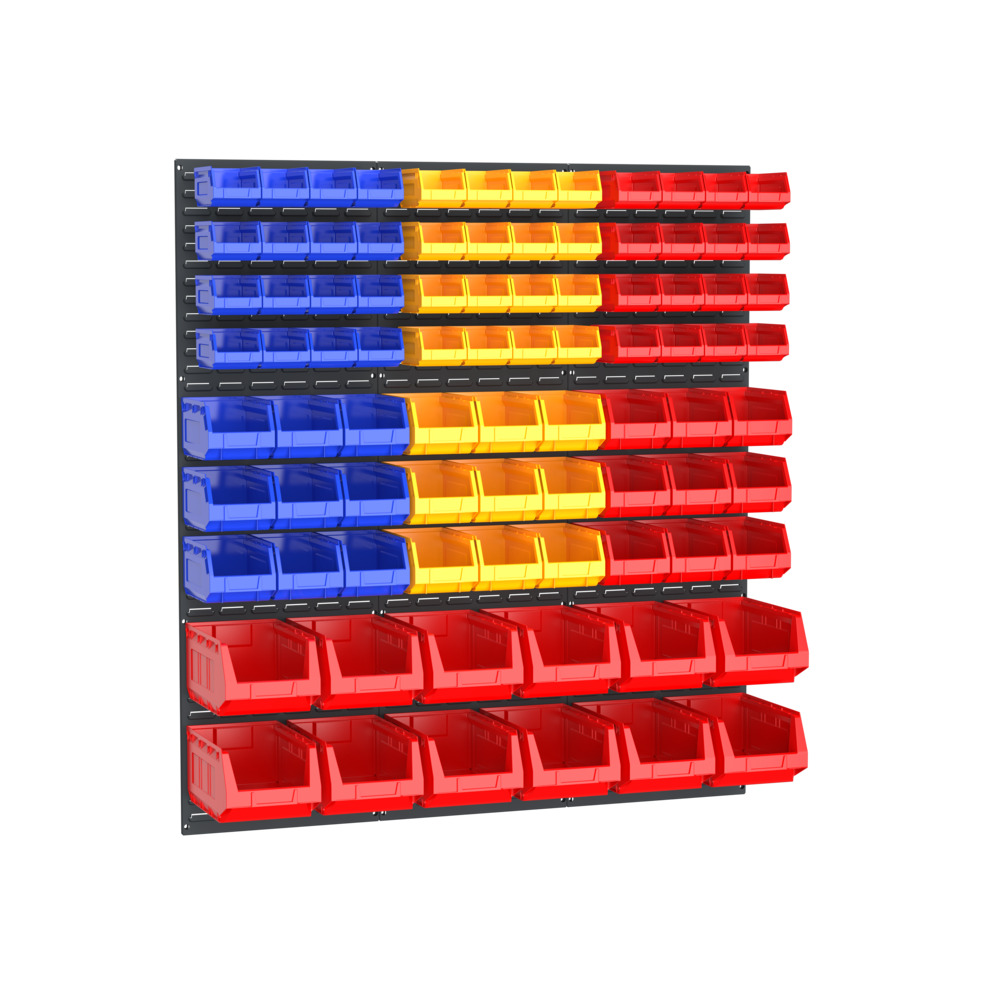 Kit Panneaux à Bacs – 87 bacs – Panneaux acier RAL 7016 – 1371×1486 mm 1