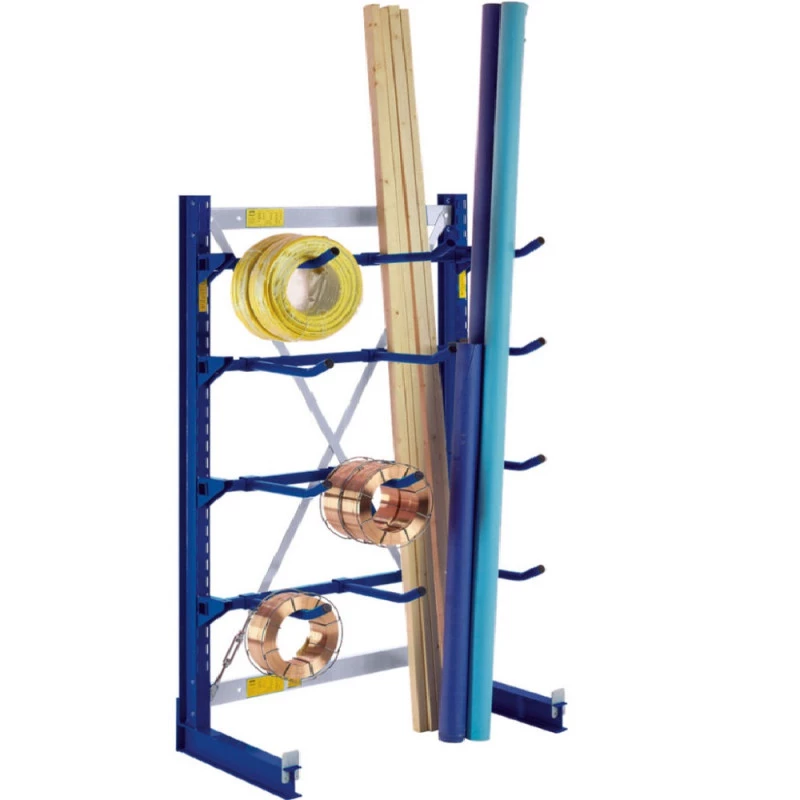 Cantilever pour stockage de bobines – Rayonnage simple face 12 bras – Références 202.5404.01 et 202.5404.02 1