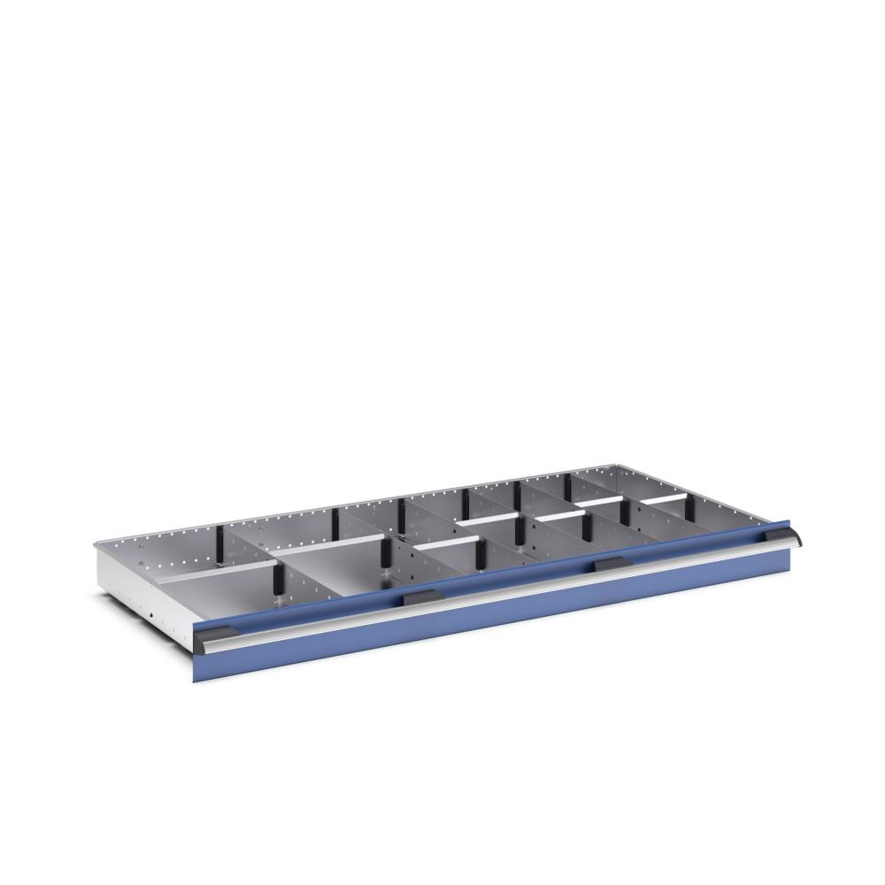 Jeu de séparateurs ETS-136100-6 14 compartiments – 525x525x52 mm galvanisé 2