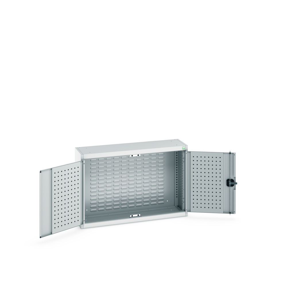 Armoire murale à bacs Cubio – 1050x325x700 mm – RAL 7035 – 40031056.16V 1