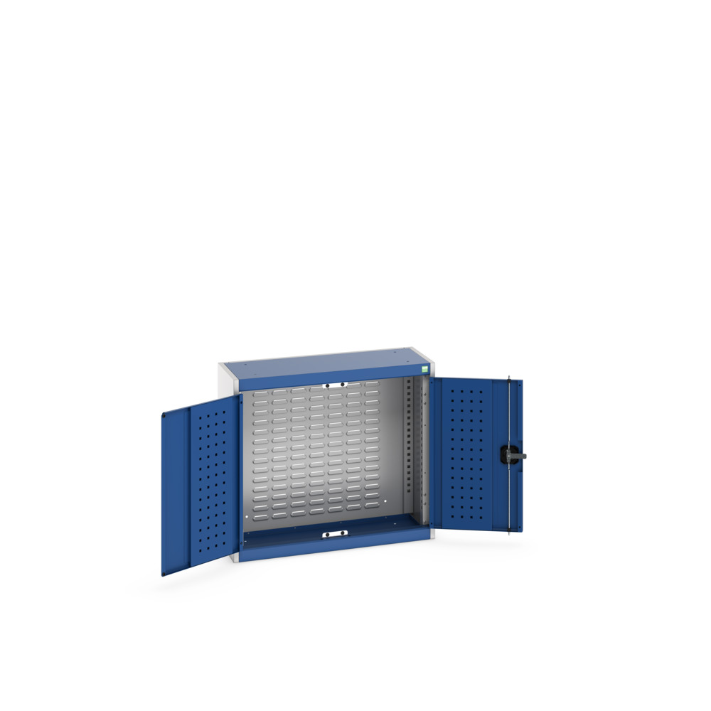 Armoire Murale a Bacs Cubio 40031061.11V – Tôle d&rsquo;acier, 800x325x700 mm, RAL 7035/5010 1