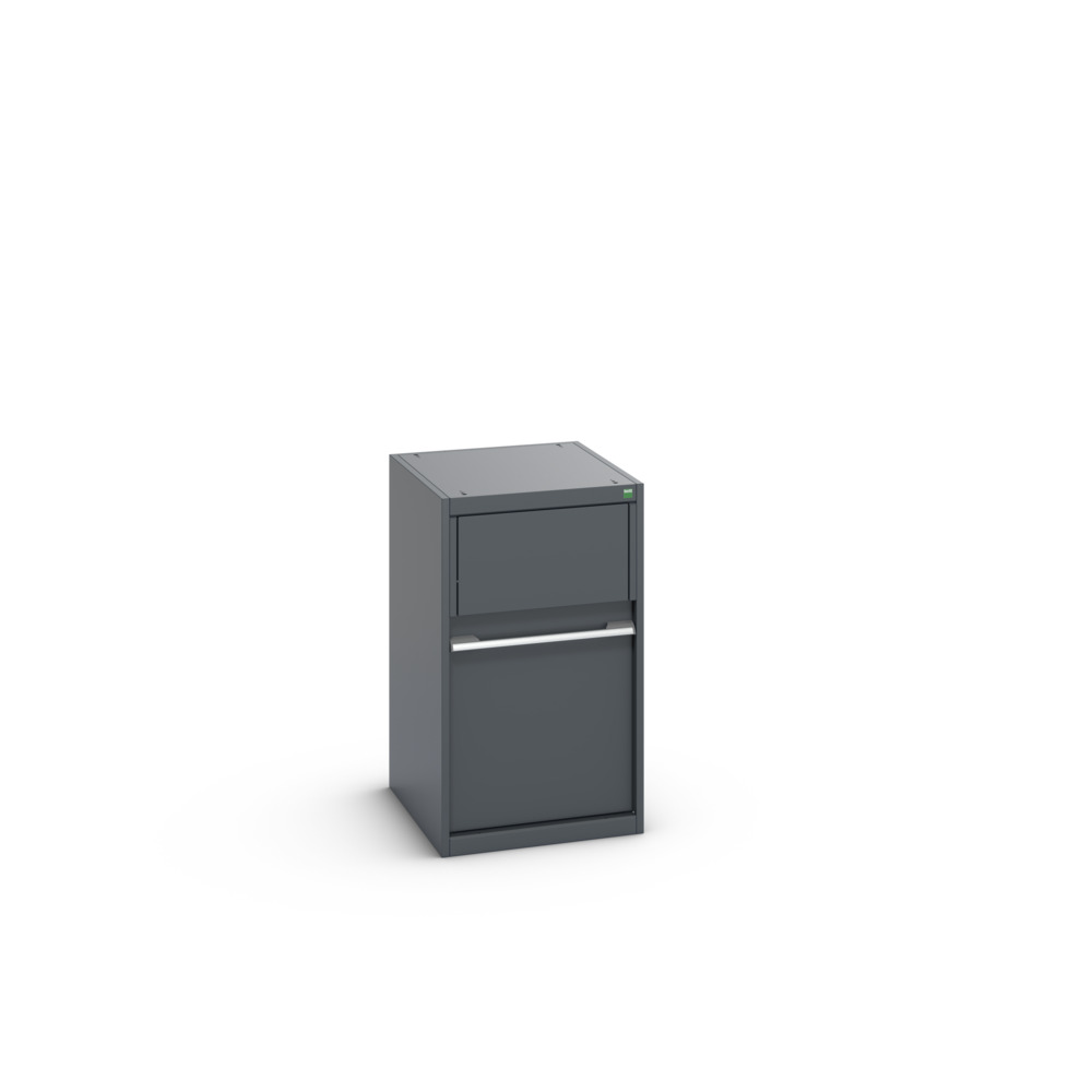 Armoire Kfz pour Déchets Cubio 45001079.77V – Châssis acier renforcé, bac aluminium amovible – 525x650x900 mm 2