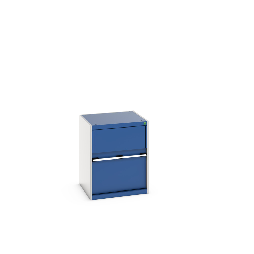 Armoire Kfz pour Déchets Cubio 45001080.11V – Châssis acier renforcé, bac aluminium amovible – 650x650x800 mm 2