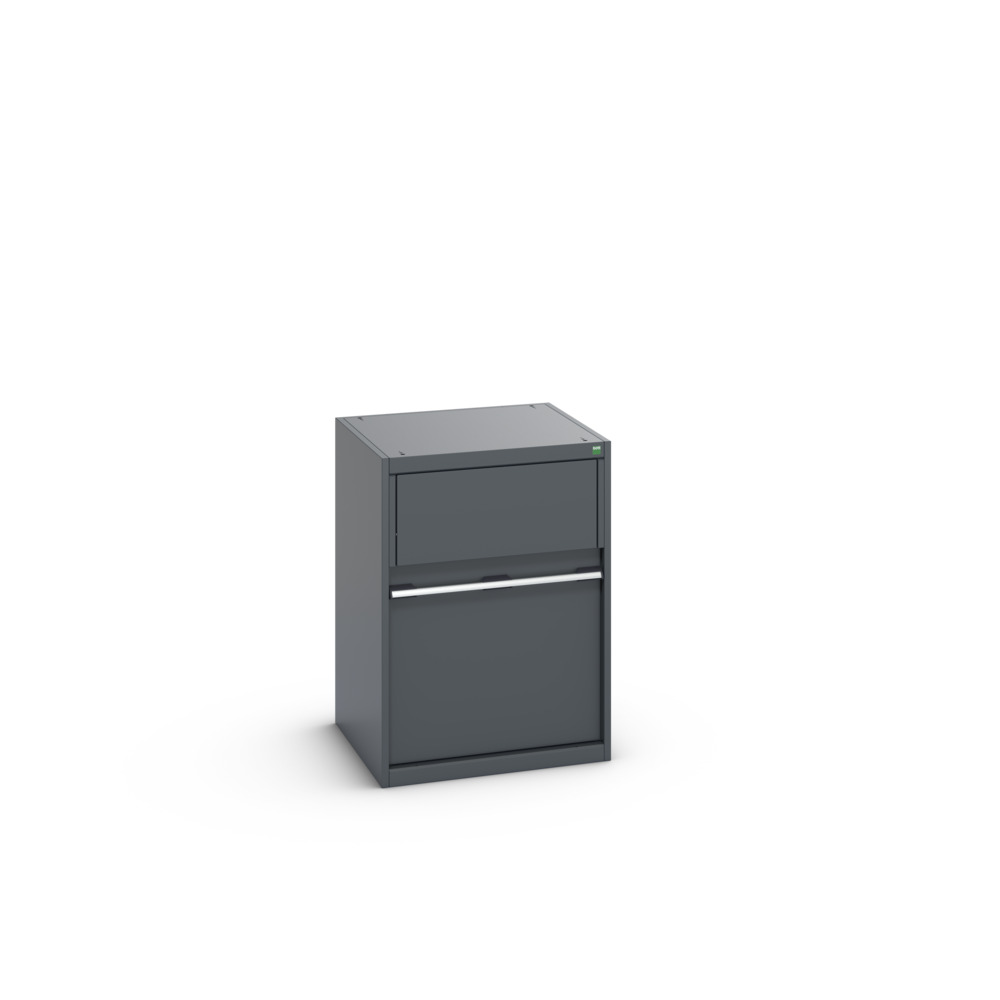 Armoire Kfz pour Déchets Cubio – Réf. 45001081.77V – 650x650x900 mm – Bac aluminium amovible – Capacité 1.5 tonne 2