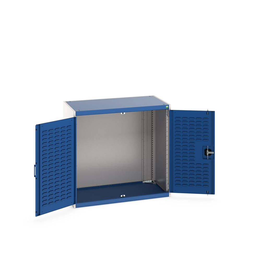 Armoire Cubio SMLF-10610-2 – Portes à Bacs, 1050x650x1000 mm, RAL 7035/5010, Acier 2