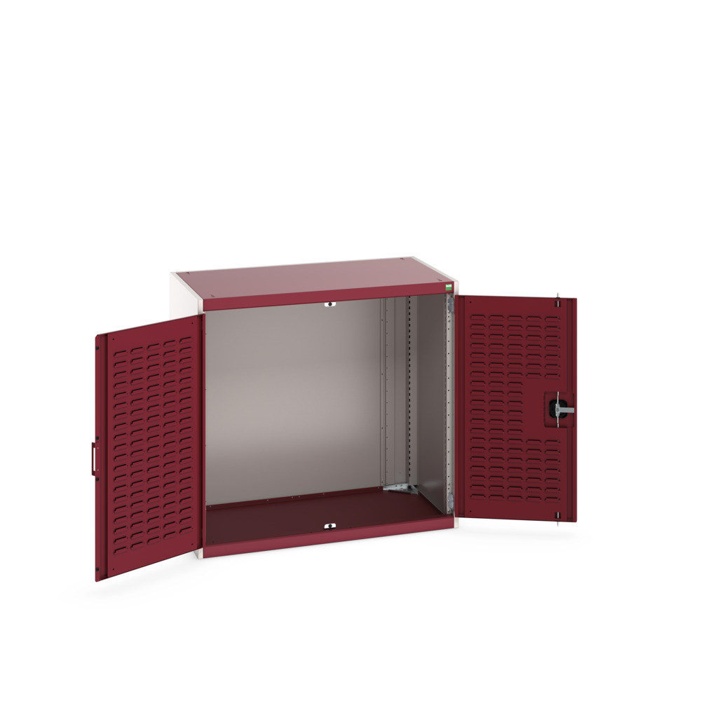 Armoire Cubio SMLF-10610-2 – Portes à bacs, 1050x650x1000 mm, RAL 7035/3004, acier renforcé 2