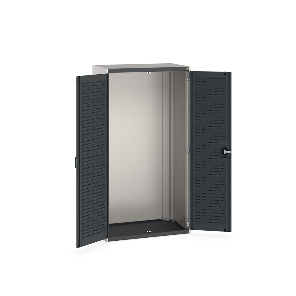 Cubio armoire SMLF-10620-2 – Portes à bacs, 1050x650x2000 mm, RAL 7035/7016, tôle d&rsquo;acier 2