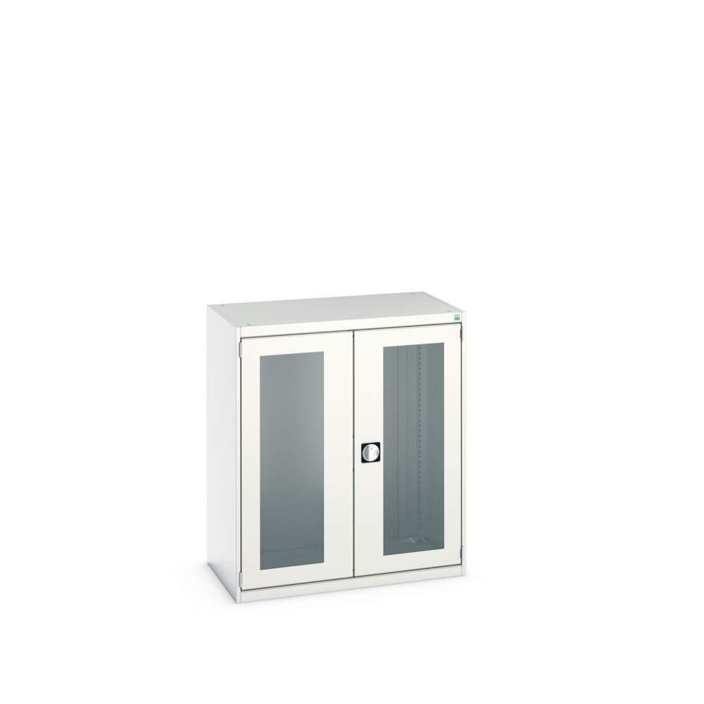 Armoire Cubio SMLFS-10612 avec portes transparentes – 1050x650x1200 mm – Châssis acier pour charge jusqu&rsquo;à 1.5 tonne 2