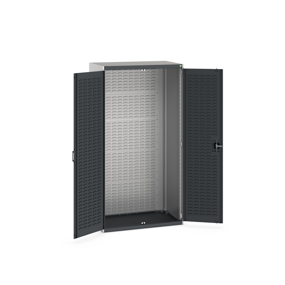 Armoire Cubio SMF-10620-2.4 – Avec portes à bacs et fond à bacs – 1050x650x2000 mm - Image 1