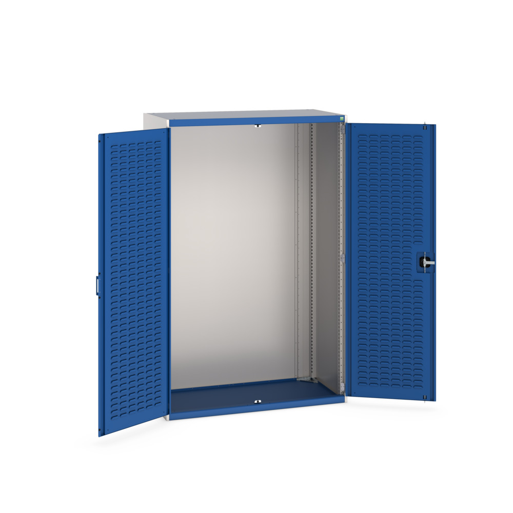 Cubio armoire SMLF-13620-2 – 1300x650x2000 mm – portes à bacs – RAL 7035/5010 2