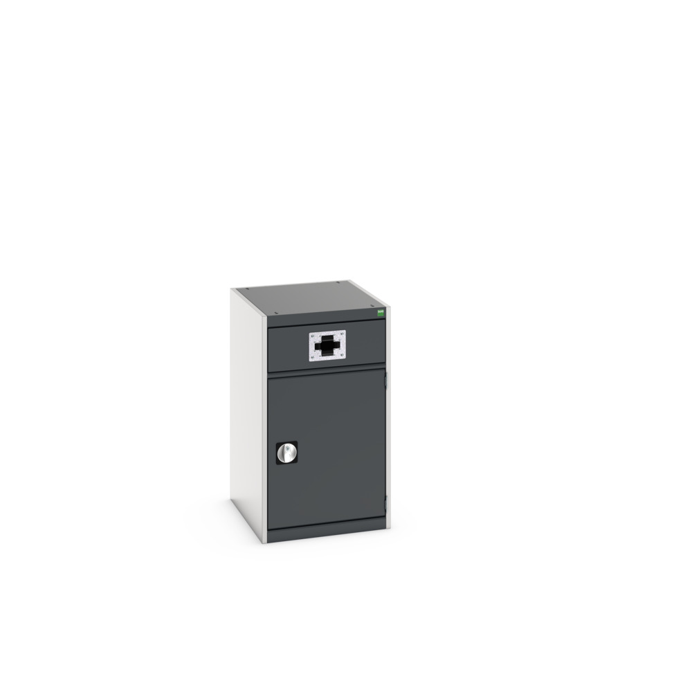 Armoire Kfz Gestion de Fluides Cubio – Porte Perfo – 525x650x900 mm 1
