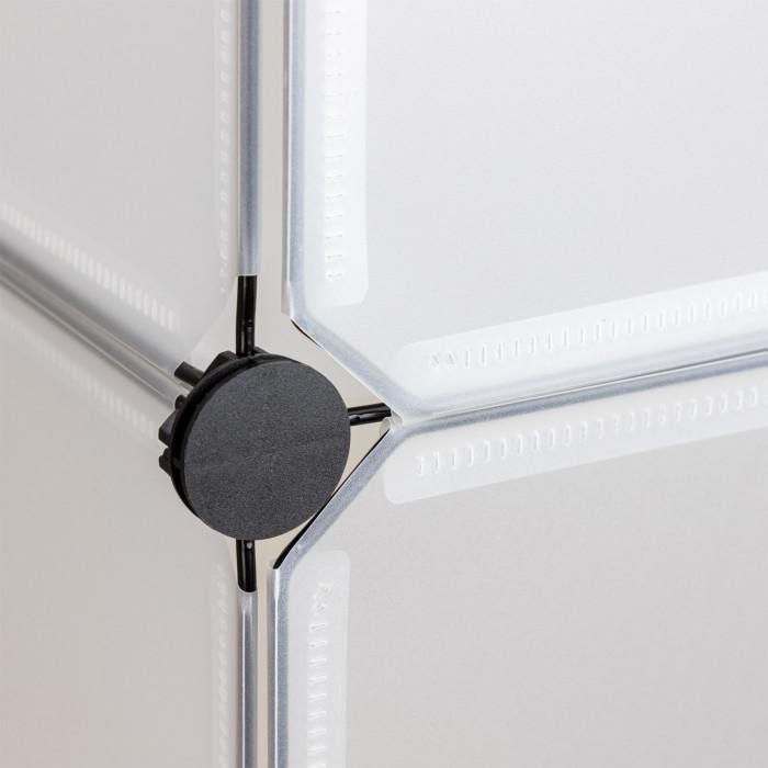 Etagère Rayonnage 20 casiers – Blanc 4