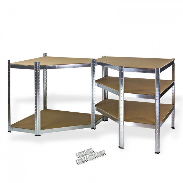 Etagère d&rsquo;angle 5 niveaux – spécial charges lourdes – DER 875 2