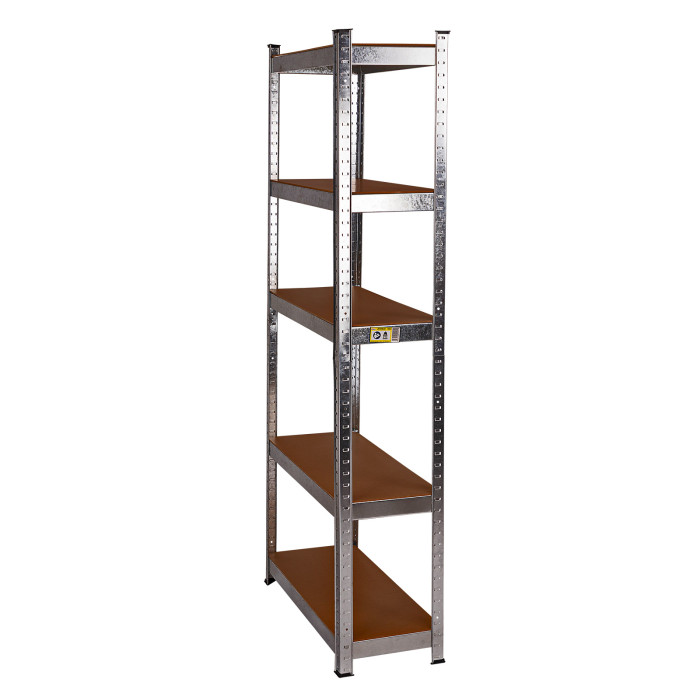 Étagère galvanisée 5 rayonnages bois modulable atelier 2