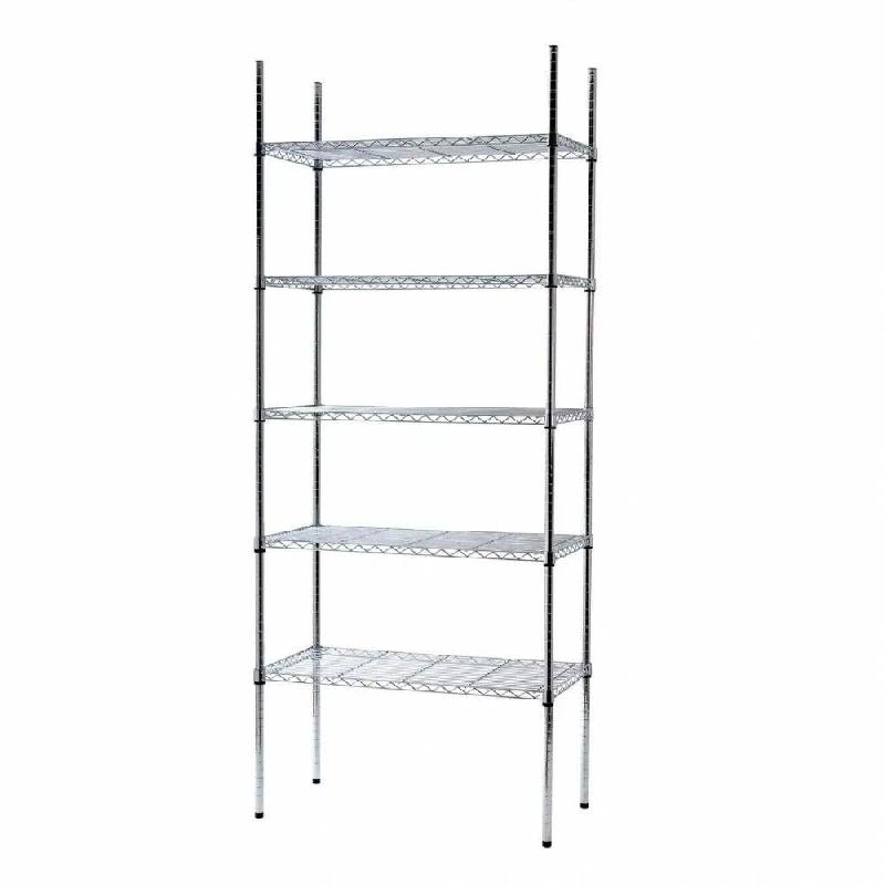 Etagère métallique 5 tablettes L90xP45xH220cm - Image 1