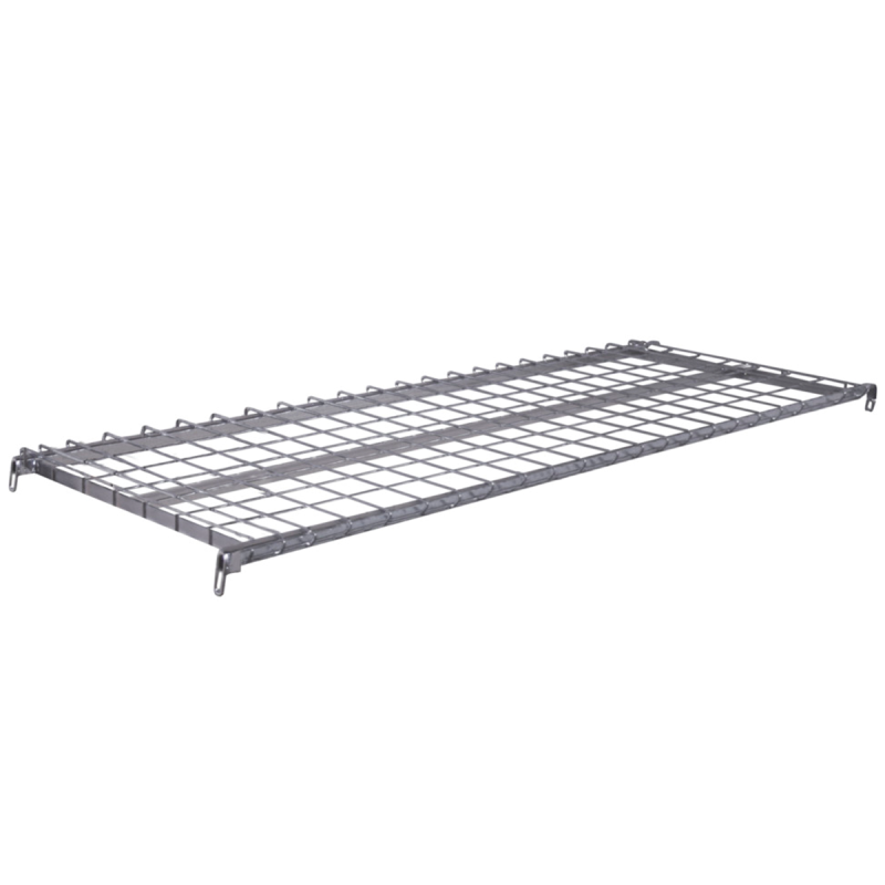 Étagère supplémentaire en grille pour chariot de stockage – acier galvanisé 80 kg – Réf. 202.1813.01 1