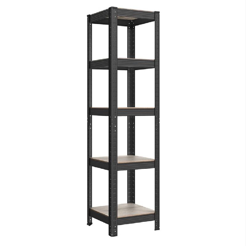 Helloshop26 – Étagère charge lourde à 5 niveaux 150 x 37 x 37 cm capacité 400 kg (80 kg/niveau) style industriel planches réglables 12_0005568 – 1
