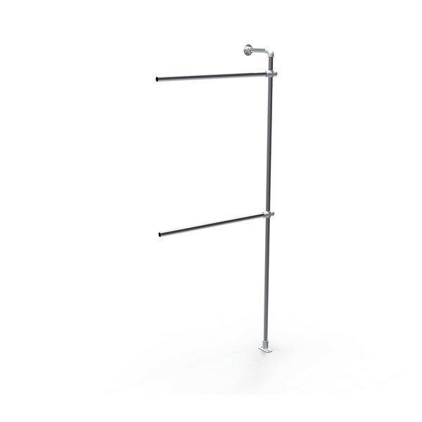 Kit extension pour structure Urban double penderie – réf. 45825 – tube Ø34,5mm – robuste et modulable 1