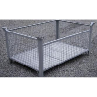 Panier de stockage grillagé pour vérins et accessoires Galvanise – Étais de chantier - Image 1