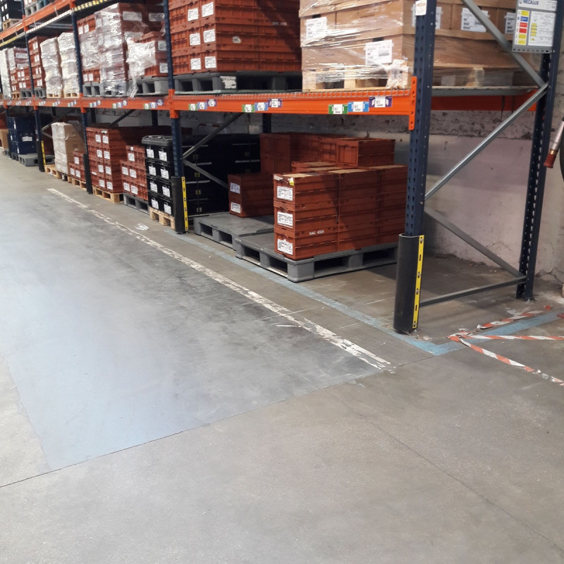 Protection de rayonnage en EPDM – Hauteur 320 ou 550 mm – Largeur 80 à 350 mm – Fabriqué en France 3