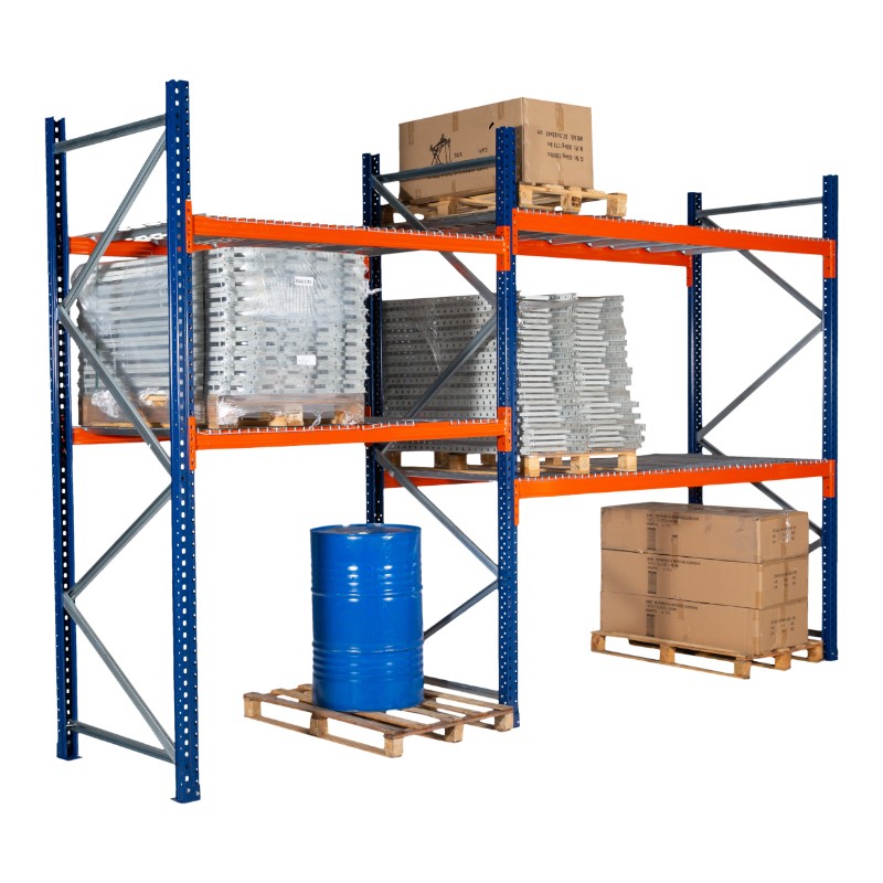 Rack à palette professionnel 3000 mm – Rayonnage métallique pour stockage de palettes 1