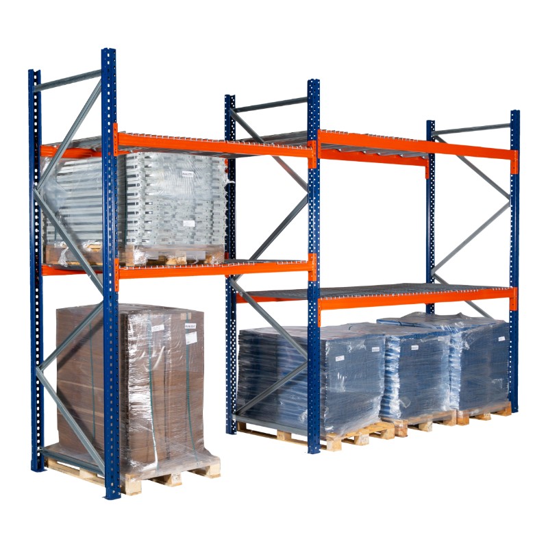 Rack à palette professionnel 4000 mm – Palettier industriel avec capacité jusqu&rsquo;à 12 000 kg 1