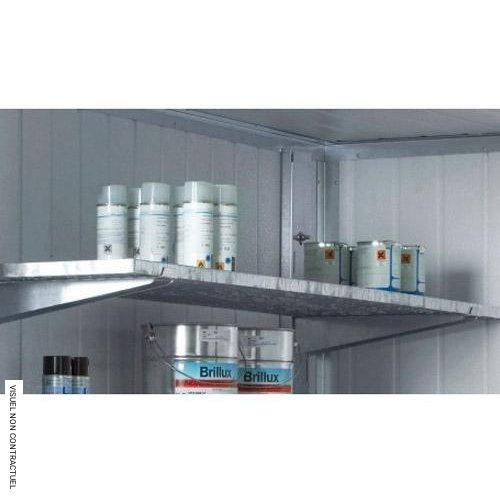 Rack avec 3 étagères courtes surface utile d&rsquo;un niveau – CEMO CE 8046 – Accessoire de rayonnage – Dimensions 100 x 50 cm 1