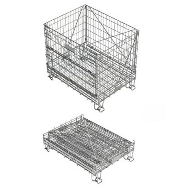 Rack fil grillagé complet 1.20×1.00m – Tubesca comabi – Charge utile 800 kg – Finition électrozinguée - Image 1