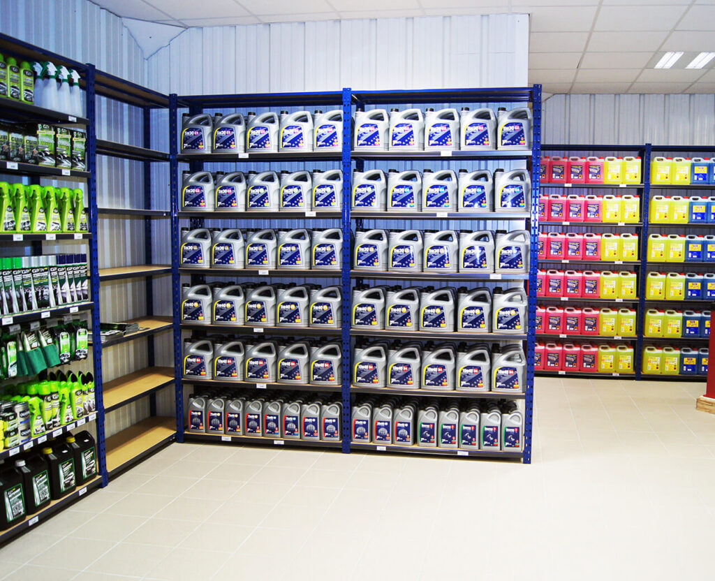 Rayonnage léger ProfilTUB – Rack métallique pour stockage jusqu&rsquo;à 250 kg par niveau – Fabriqué en France par Diplex 4