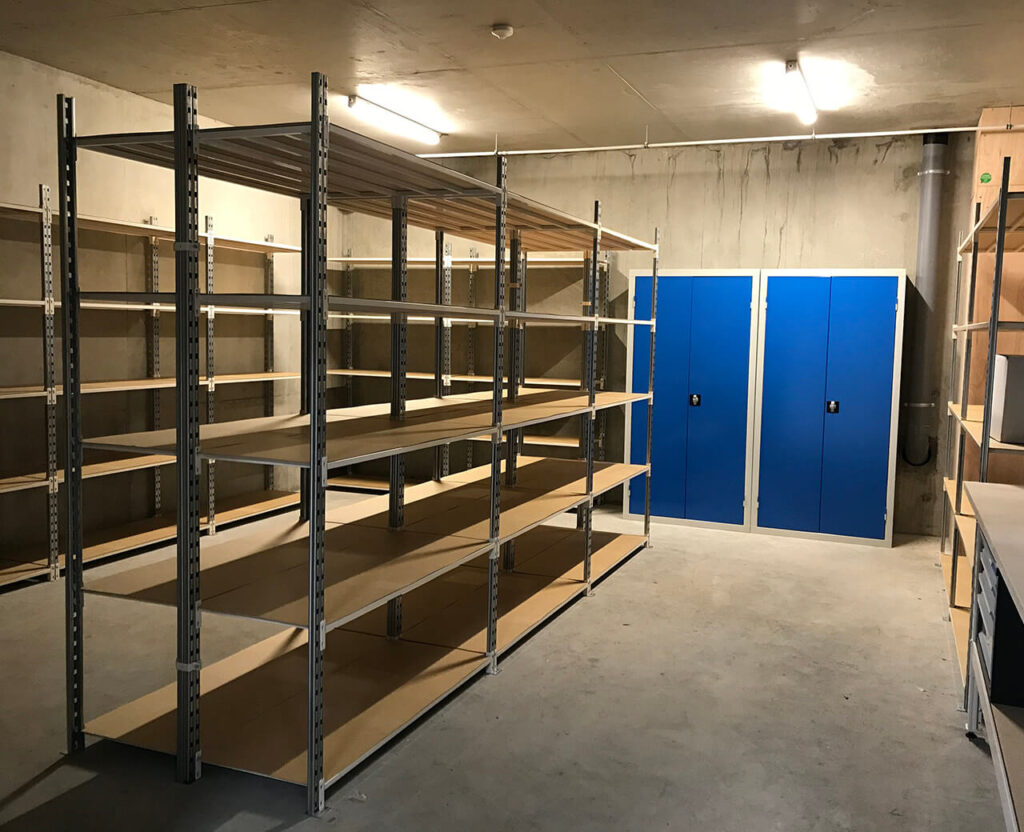 Rayonnage léger ProfilTUB – Rack métallique pour stockage jusqu&rsquo;à 250 kg par niveau – Fabriqué en France par Diplex 2