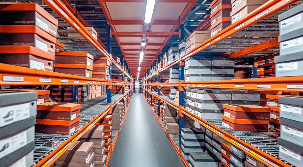 Rayonnage lourd et mi-lourd M7 – Rayonnage métallique pour charges jusqu&rsquo;à 1000 kg par niveau – Mecalux - Image 1