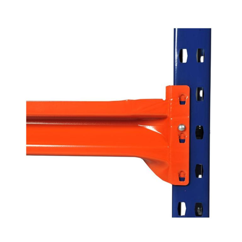 Rayonnage industriel mi-lourd platelage bois – Structure acier, modulable, ancrage possible 4