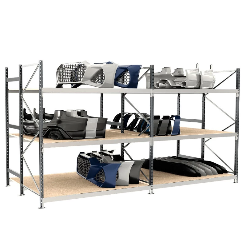 Rayonnage pour pare-chocs – Profondeur XXL 1800 mm – Stockage pièces longues de carrosserie – Garages 1