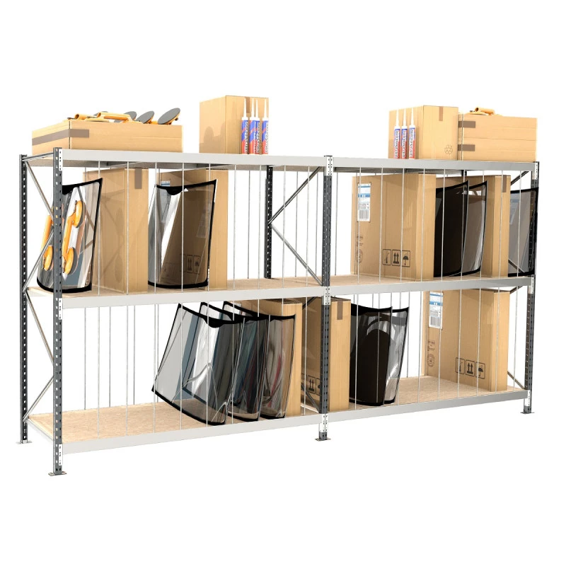 Rayonnage pour stocker les pare-brises – 3 niveaux, profondeur 1000 mm, fabriqué en France 1