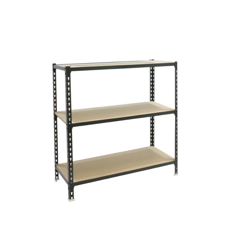 Rayonnage supplémentaire d&rsquo;angle – 3 ou 5 niveaux – 150 kg/niveau – Profondeur 300, 400 ou 500 mm 2