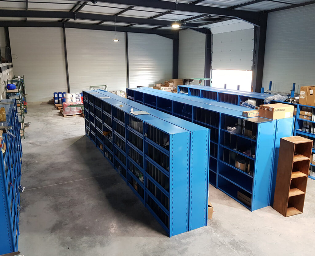 Rayonnage d’archives et de bureau – Étagères métalliques pour boîtes, classeurs et dossiers suspendus 4