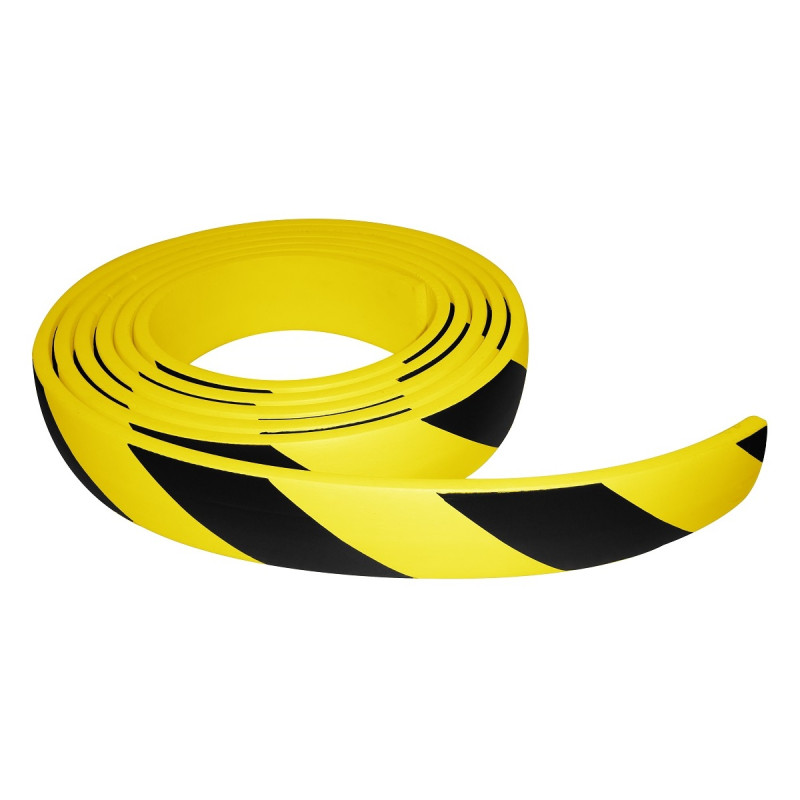 Rouleau adhésif de protection de rayonnage – Caoutchouc NBR – 5 m de long – 60 mm de large – 10 mm d&rsquo;épaisseur – Adhésif double face 2