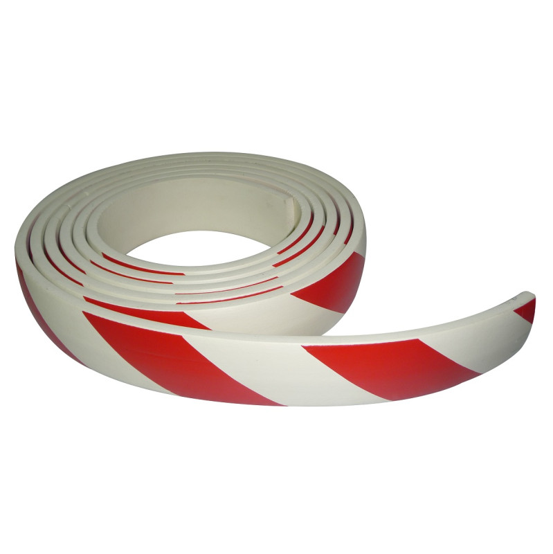 Rouleau adhésif de protection de rayonnage – Caoutchouc NBR – 5 m de long – 60 mm de large – 10 mm d&rsquo;épaisseur – Adhésif double face 3