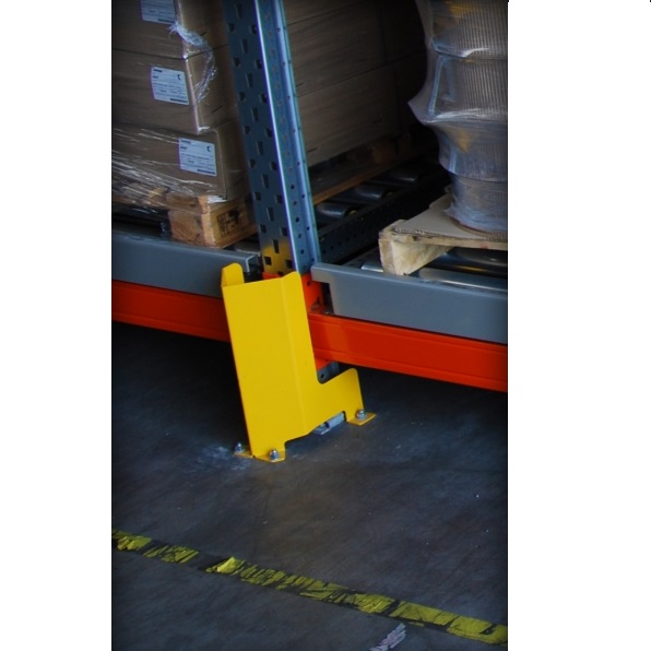 Sabot de protection à lisse basse pour rack à palettes – Acier HLE 3 mm – 400 mm – Réf. 10.4878.01 2
