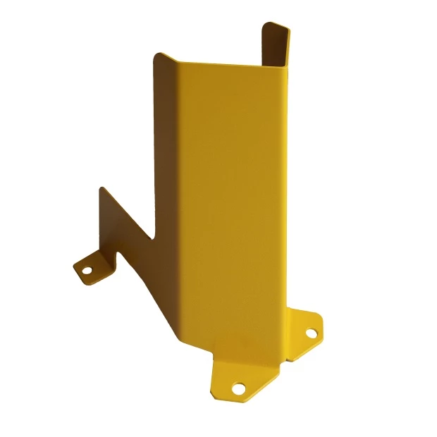 Sabot de protection à lisse basse pour rack à palettes – Acier HLE 3 mm – 400 mm – Réf. 10.4878.01 1