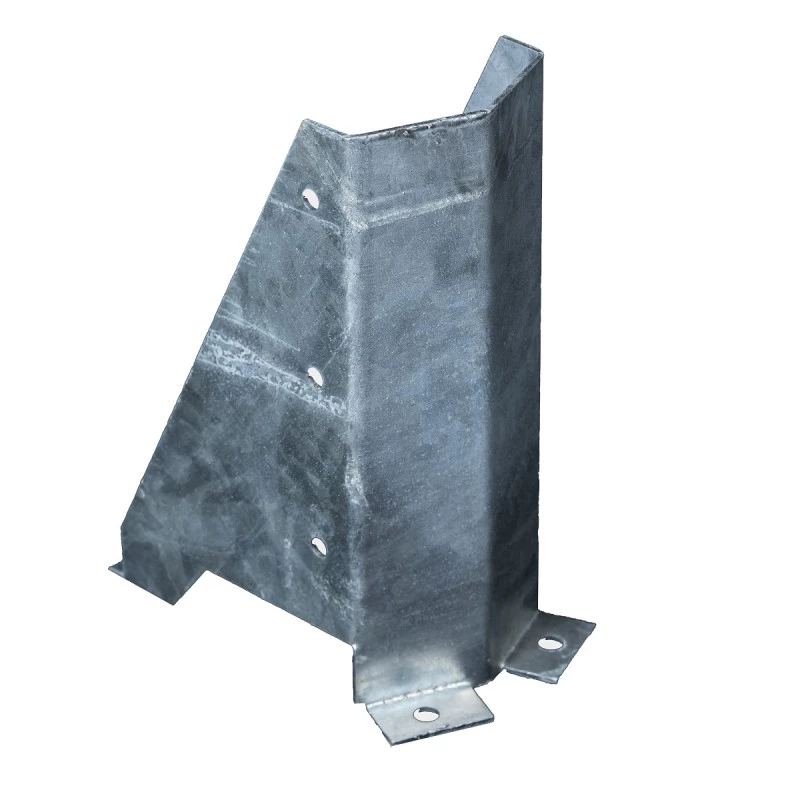Sabot de protection galvanisé hauteur 400 mm pour rayonnage mi-lourd – Acier 4 mm – Réf. 19.2134.01 1