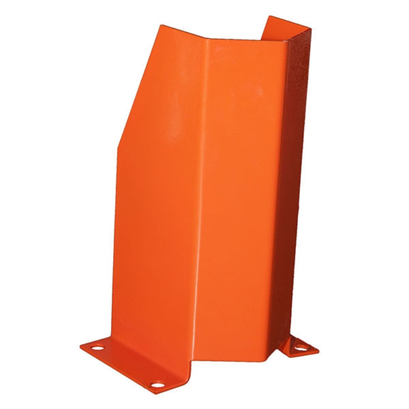 Sabot de protection pour rayonnage – métal orange – référence 202.7206.01 – pour pieds d&rsquo;échelle de rack palette 1