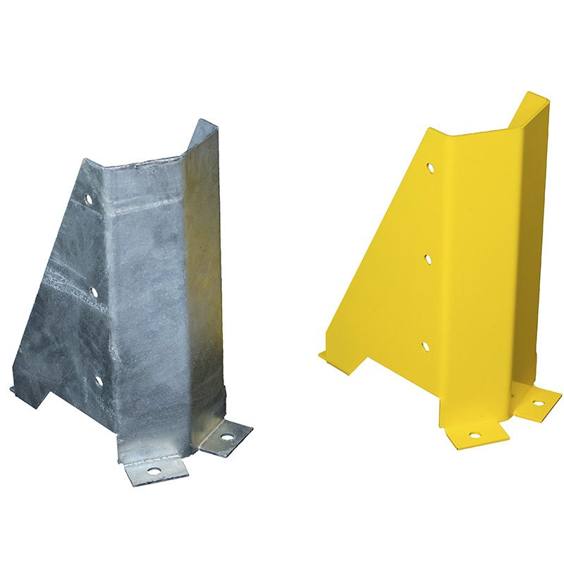 Sabot de protection pour rayonnage SDFR1957 – Acier peint ou galvanisé – Hauteur 400 mm, largeur 160 mm, longueur 320 mm 1