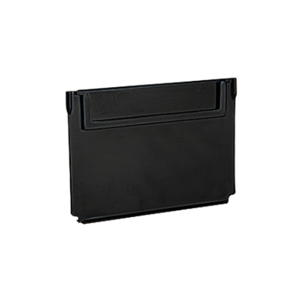 Séparateur transversal PP ESD noir pour bac divisible – largeur 120 mm – réf. 202.2334.01 1