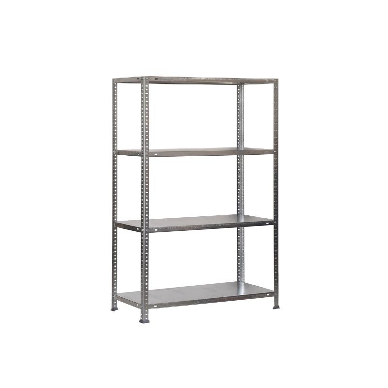 SimonRack Étagère métallique avec vis 1500x1100x300 mm, 4 niveaux, point de flexion 75 kg, Galvanisé – Advantage – métal 8425437129834 - Image 1