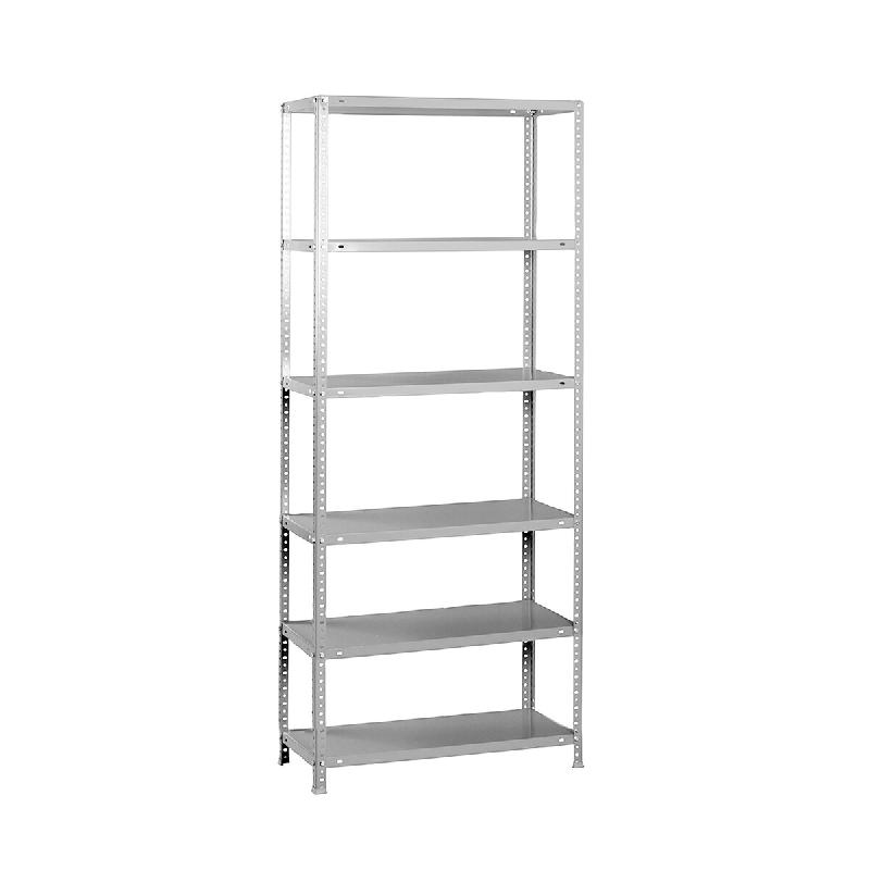 SimonRack Étagère métallique avec vis 2000x1100x300 mm, 6 niveaux, point de flexion 75 kg, Gris – Advantage – métal 8425437129940 - Image 1