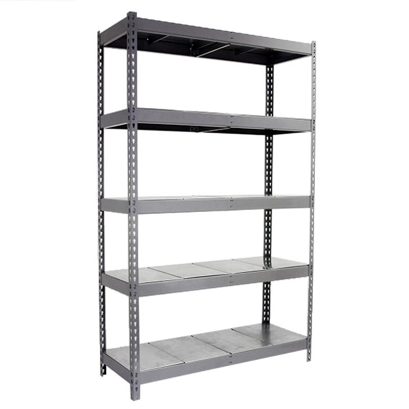 SimonRack Rayonnage industriel, 2000x1800x750 mm, 400 kg au point de flexion, 5 étagères métalliques, rayonnage garage, Galvanisé- Ecoforte – arge - Image 1