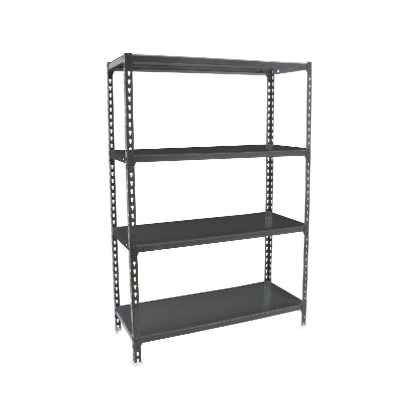 SimonRack Rayonnage métallique, 1500x800x500 mm, 4 niveaux, tablette métallique, 180 kg au point de flexion, Antracite – Simonclick – métal 8425437 - Image 1